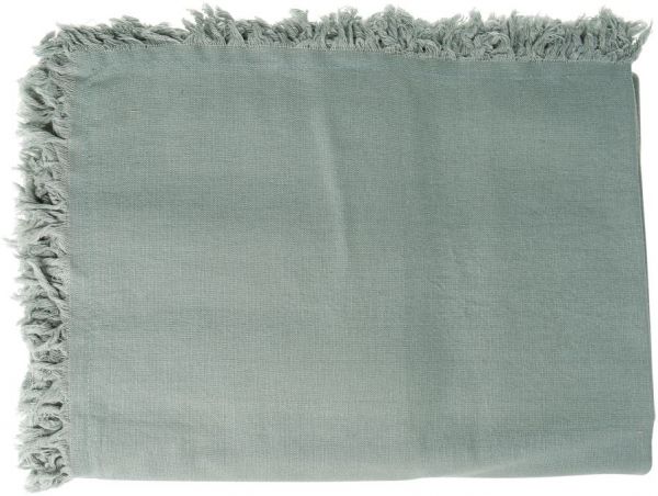 СКАТЕРТЬ, COTE TABLE, TABLECLOTH NALIA SEA GREEN 320X160 COTTON-175 GRS, АРТИКУЛ 36745