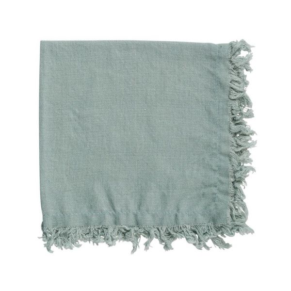 САЛФЕТКА НАБОР ИЗ 2 ШТ.,, COTE TABLE, NAPKIN X2 NALIA SEA GREEN 35X35CM COTTON-175 GRS, АРТИКУЛ 36748