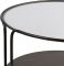 СТОЛИК КОФЕЙНЫЙ, COTE TABLE, ROUND COFFEE TABLE TAHRA BROWN D70H39 IRON+GLASS, Арт.: 36826 СТОЛИК КОФЕЙНЫЙ, COTE TABLE, ROUND COFFEE TABLE TAHRA BROWN D70H39 IRON+GLASS, Арт.: 36826