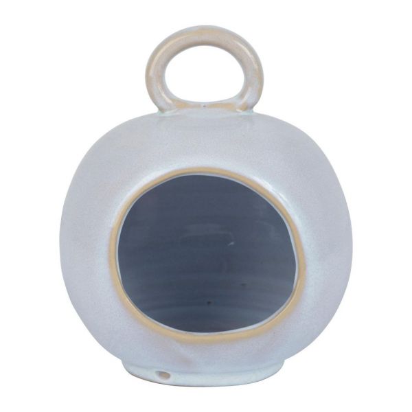 БАНКА ДЛЯ СОЛИ, COTE TABLE, SALTCELLAR COEUR REACTIVE WHITE 13X11H15 STONEWARE, АРТИКУЛ 36849