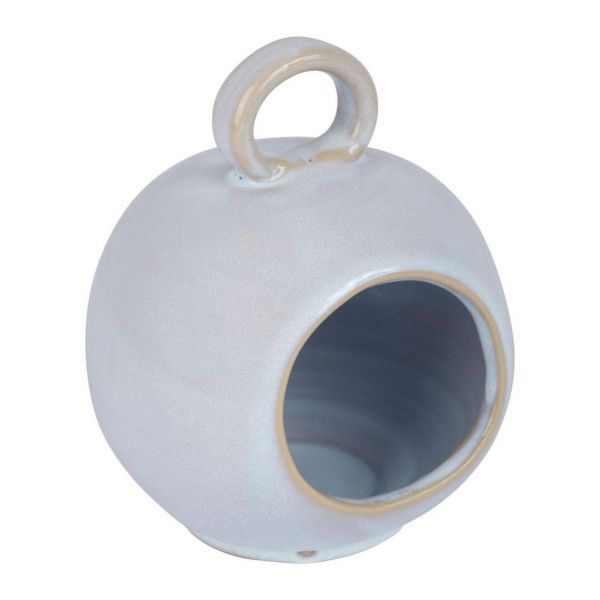 БАНКА ДЛЯ СОЛИ, COTE TABLE, SALTCELLAR COEUR REACTIVE WHITE 13X11H15 STONEWARE, АРТИКУЛ 36849