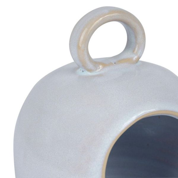 БАНКА ДЛЯ СОЛИ, COTE TABLE, SALTCELLAR COEUR REACTIVE WHITE 13X11H15 STONEWARE, АРТИКУЛ 36849