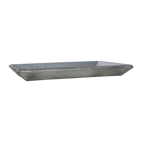 Поднос, TRAY BOIS MIROIR BRONZE PATINA 49X33 MDF+GLASS ,Cote Table ,Арт.: 36901