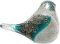 Птица ПРЕДМЕТЫ ИНТЕРЬЕРА/ДЕКОРативная, PAPER WEIGHT SPARROW SERIN EMERALD 11X6XH8CM GLASS ,Cote Table ,Арт.: 36909