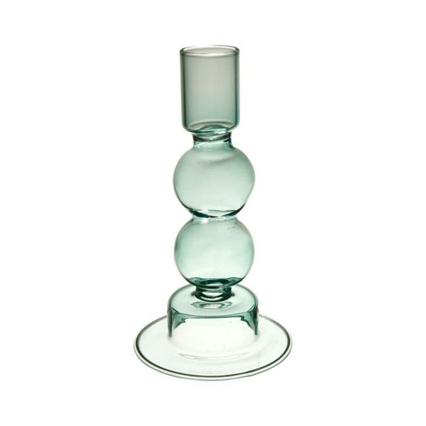 Подсвечник, CANDLESTICK ARIA GREEN D7.5XH15.5CM BOROSILICATE ,Cote Table ,Арт.: 36919