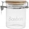 Банка с крышкой, JAR BONBON W/LID PAPILLE WHITE D10H13 BOROSILICATE ,Cote Table ,Арт.: 36925