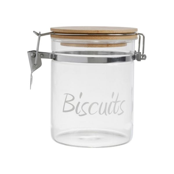 Банка с крышкой, JAR BISCUIT W/LID PAPILLE WHIT D10H13 BOROSILICATE ,Cote Table ,Арт.: 36926