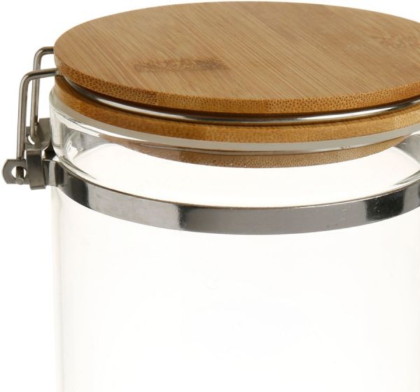 Банка с крышкой, JAR SUCRE W/LID PAPILLE WHITE H24CM BOROSILICATE ,Cote Table ,Арт.: 36928