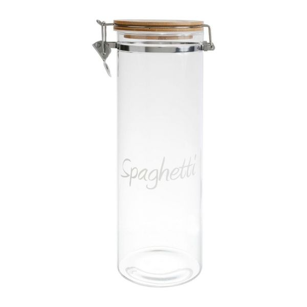 Банка с крышкой, JAR SPAGHETTI W/LID PAPILLE WHTE H29 BOROSILICATE ,Cote Table ,Арт.: 36932