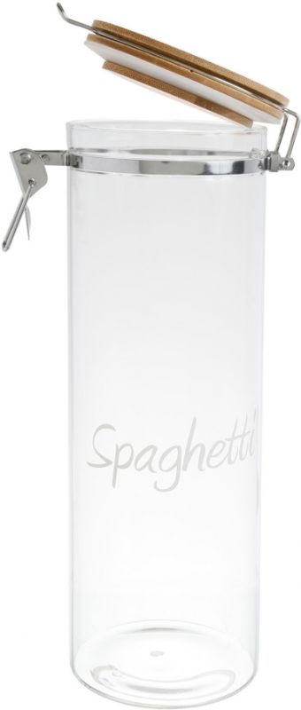 Банка с крышкой, JAR SPAGHETTI W/LID PAPILLE WHTE H29 BOROSILICATE ,Cote Table ,Арт.: 36932