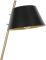 Лампа настольная,  DESK LAMP DULLIN BLACK+GOLD 32X25XH61CM-E27 IRON ,Cote Table ,Арт.: 37156