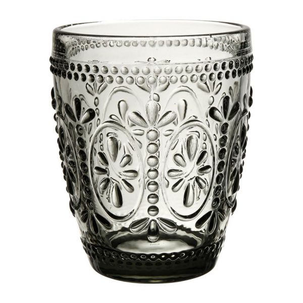 Стакан для воды, TUMBLER CHAMBORD SMOKED 25CL-D8XH10CM GLASS ,Cote Table ,Арт.: 37165