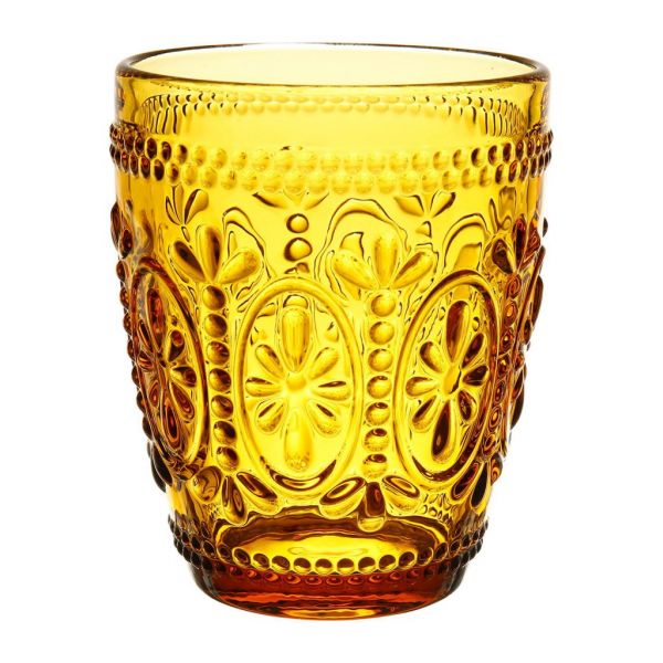 Стакан для воды, TUMBLER CHAMBORD AMBER 25CL-D8XH10CM GLASS ,Cote Table ,Арт.: 37167