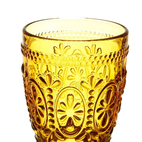 Стакан для воды, TUMBLER CHAMBORD AMBER 25CL-D8XH10CM GLASS ,Cote Table ,Арт.: 37167