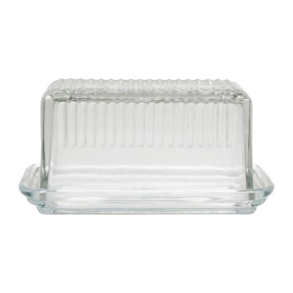 Масленка, BUTTER Блюдо  BEURRIER CLEAR 16.5X10XH8CM GLASS ,Cote Table ,Арт.: 37199