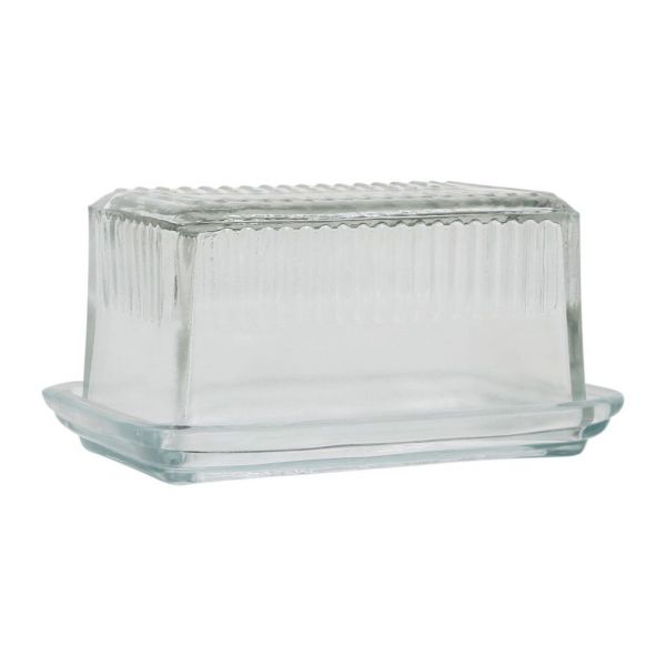 Масленка, BUTTER Блюдо  BEURRIER CLEAR 16.5X10XH8CM GLASS ,Cote Table ,Арт.: 37199