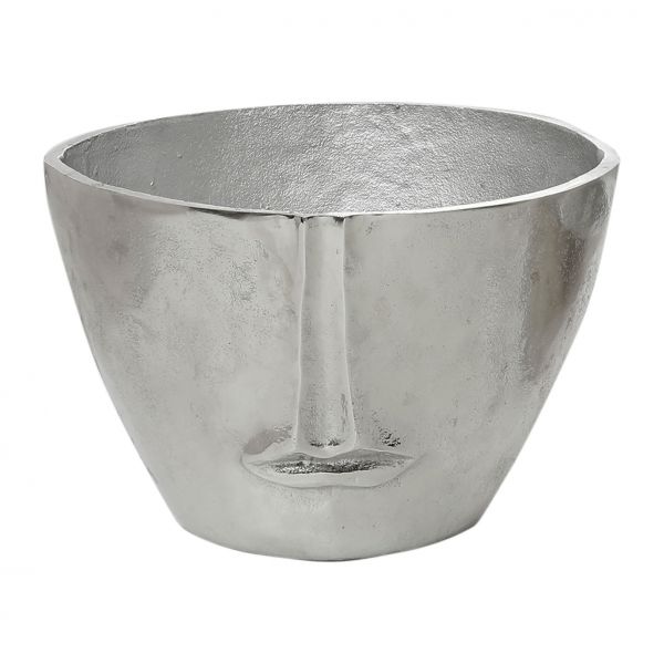 Чаша CUP RIVA SILVER GREY D27XH18CM ALUMINIUM+NICKEL ,Cote Table ,Арт.: 37226