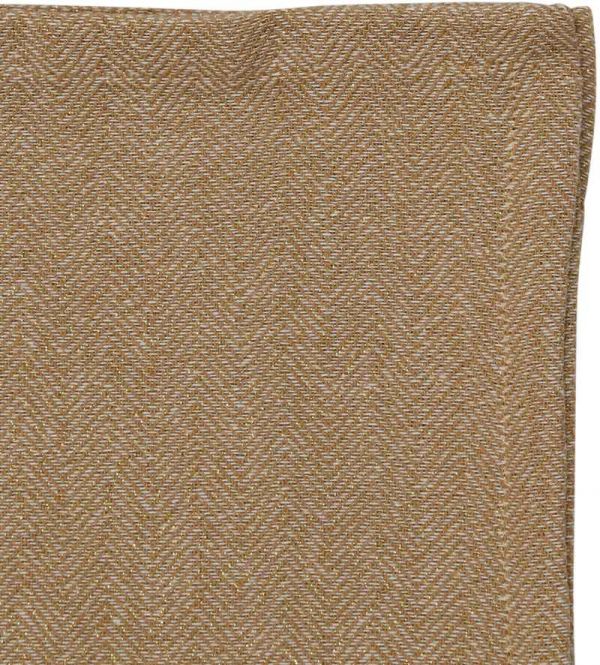 Салфетка, NAPKIN TISSAGE BEIGE+GOLD 40X40 100% хлопок+LUREX ,Cote Table ,Арт.: 37291