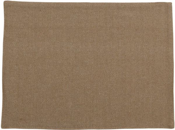 Салфетка подстановочная, PLACEMAT TISSAGE BEIGE+GOLD 50X38 100% хлопок+LUREX ,Cote Table ,Арт.: 37292