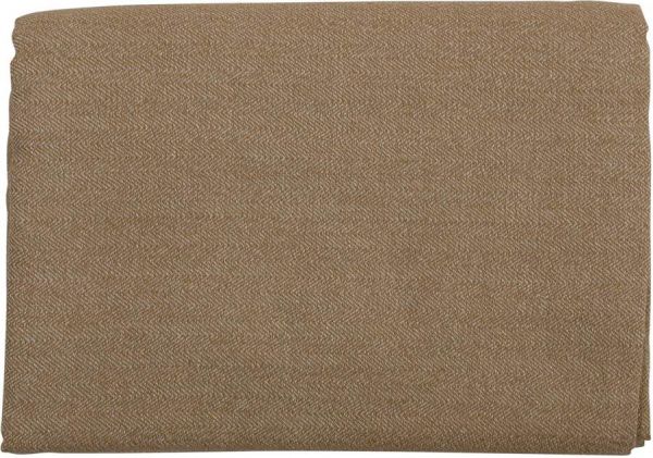 Скатерть, TABLECLOTH TISSAGE BEIGE+GOLD 170X170 100% хлопок+LUREX ,Cote Table ,Арт.: 37294