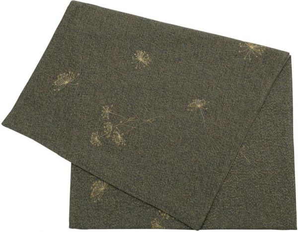 Дорожка на стол - Ранер,TABLE RUNNER ASTERALE GREY+GLD 170X50 100% хлопок+LUREX ,Cote Table ,Арт.: 37299