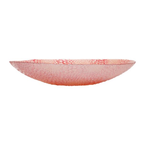 Блюдо DAHLIA PINK D40XH7CM GLASS ,Cote Table ,Арт.: 37311