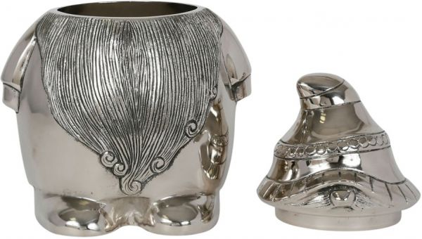 Бонбоньерка NOEL SILVER25X17XH33CM ALUMINIUM ,Cote Table ,Арт.: 37340