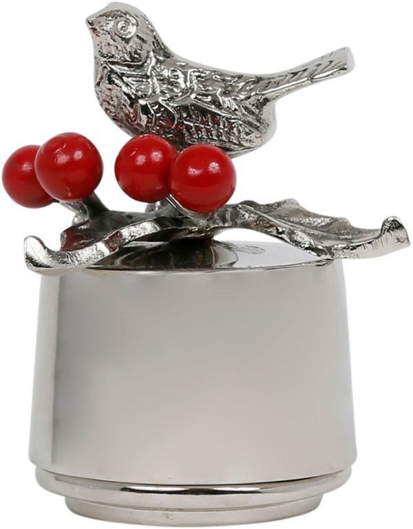 Масленка, HOUX SILVER GREY D10XH13CM ALUMINIUM ,Cote Table ,Арт.: 37346