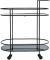 Столик-тележка сервировочный на колесиках, TROLLEY LARDECO BLACK+SMOKED 72X44H84CM IRON+GLASS ,Cote Table ,Арт.: 37351 Столик-тележка сервировочный на колесиках, TROLLEY LARDECO BLACK+SMOKED 72X44H84CM IRON+GLASS ,Cote Table ,Арт.: 37351