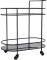 Столик-тележка сервировочный на колесиках, TROLLEY LARDECO BLACK+SMOKED 72X44H84CM IRON+GLASS ,Cote Table ,Арт.: 37351 Столик-тележка сервировочный на колесиках, TROLLEY LARDECO BLACK+SMOKED 72X44H84CM IRON+GLASS ,Cote Table ,Арт.: 37351