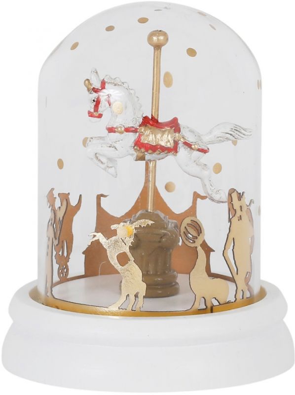 Карусель CAROUSEL HIVERNET D8.5H10 RESIN+GLASS ,Cote Table ,Арт.: 37387