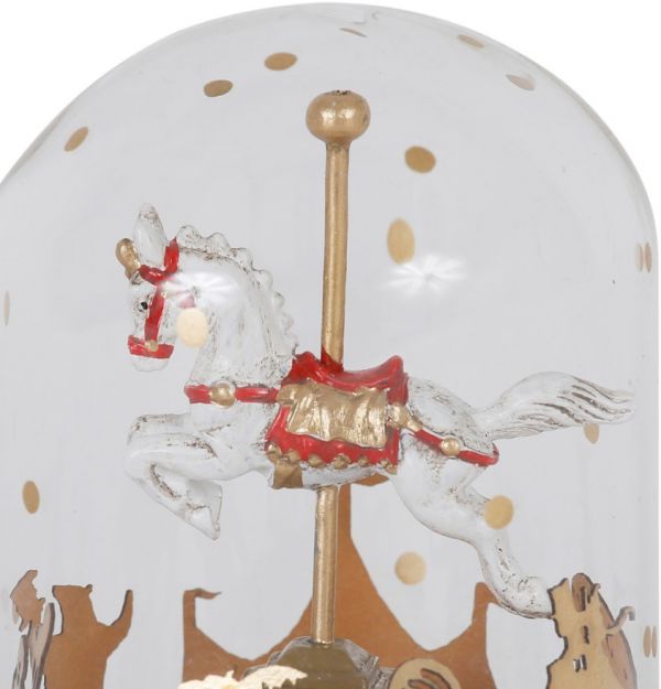 Карусель CAROUSEL HIVERNET D8.5H10 RESIN+GLASS ,Cote Table ,Арт.: 37387