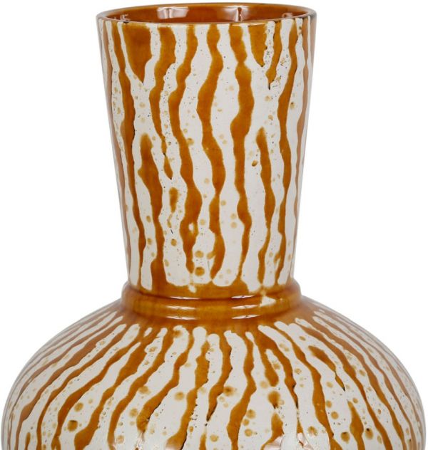 Ваза   LISERAU ORANGE D23XH38.5CM EARTHENWARE ,Cote Table ,Арт.: 37424