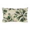 Подушка декоративная с кантом 50X30 см., с зелеными листьями, Cote Table Подушка декоративная с кантом 50X30 см., с зелеными листьями, Cote Table