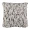 Подушка декоративная 45X45 см., серая, меховая, Бархат, Cote Table