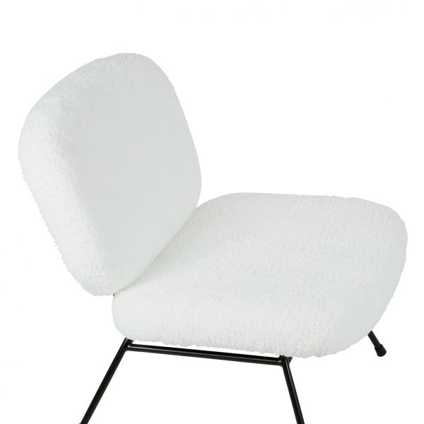 Кресло ETHIOR белый 57X70XH70CM метал, полиэстер, Cote Table