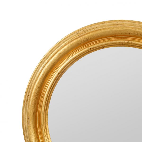 Зеркало DRACHMA золотой D46X4CM павлония, мдф, Cote Table