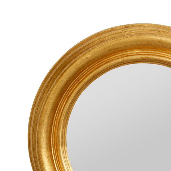 Зеркало DRACHMA золотой D35.5X4CM павлония, мдф, Cote Table