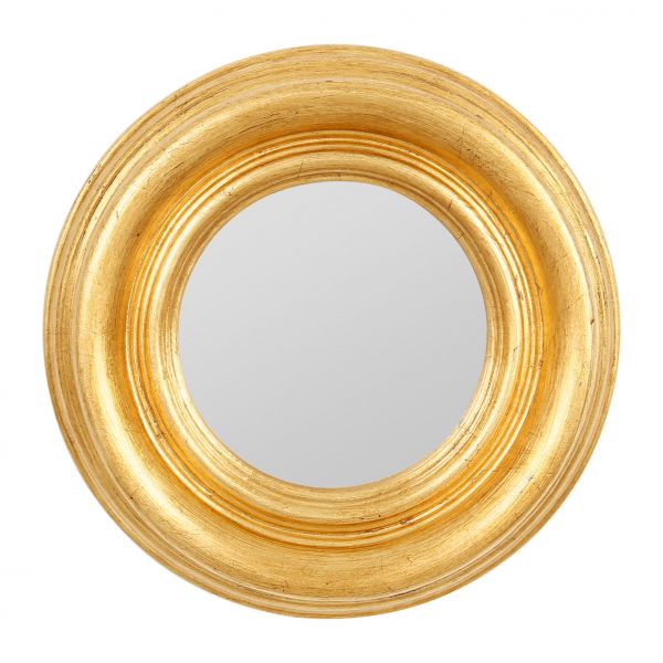Зеркало DRACHMA золотой D26X4CM павлония, мдф, Cote Table