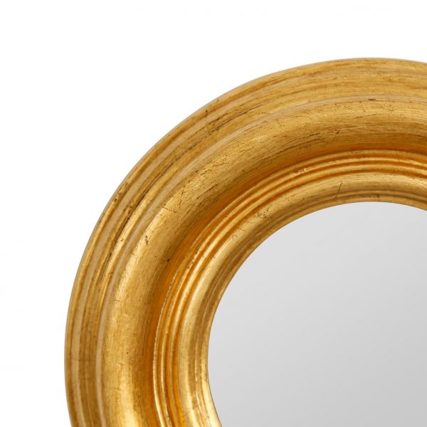 Зеркало DRACHMA золотой D26X4CM павлония, мдф, Cote Table