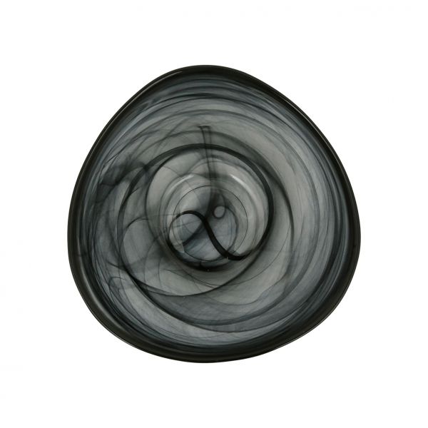 Блюдо ARALES черный D14X6.5CM стекло, Cote Table