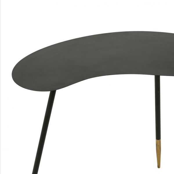 Набор столиков из 2 шт.,  AUSTIN черный 60X35H50+59X30H45 металл, Cote Table