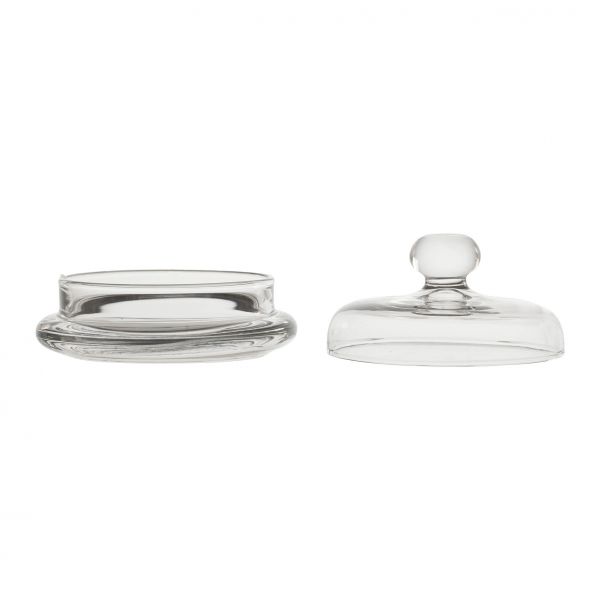 КРУГЛАЯ МАСЛЕНКА ELICE D13XH8CM СТЕКЛЯННАЯ,  арт.: 39433 Cote Table