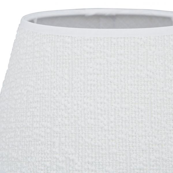АБАЗУР БУКЛ FEB OFF-WHITE D18XH10CM ПОЛИЭСТЕР,  арт.: 39447 Cote Table