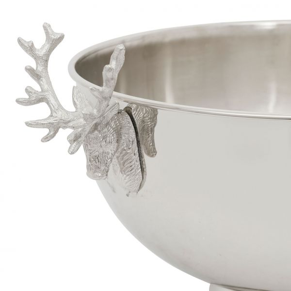 ВЕДРО ДЛЯ ЛЬДА RENNE СЕРЕБРЯНО-СЕРЫЙ D40XH24CM АЛЮ+СТАЛЬ,  арт.: 39462 Cote Table