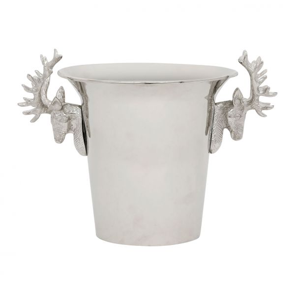 ВЕДРО ДЛЯ ЛЬДА RENNE СЕРЕБРЯНО-СЕРЫЙ D25XH23.5CM СТАЛЬ+АЛЮМИНИЙ,  арт.: 39463 Cote Table