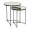Набор из 2-х столиков, TRIANELLE, ЧЕРНЫЙ D50H60+D42H51 металл,зеркало, арт.: 39546 Cote Table Набор из 2-х столиков, TRIANELLE, ЧЕРНЫЙ D50H60+D42H51 металл,зеркало, арт.: 39546 Cote Table