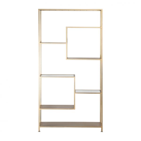 ПОЛКА 7Л ELUMINEA ЗОЛОТО-КОРИЧНЕВЫЙ 100X35XH199CM ЖЕЛЕЗНЫЙ,  арт.: 39549 Cote Table
