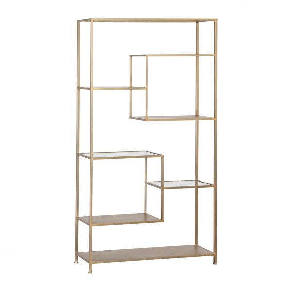 ПОЛКА 7Л ELUMINEA ЗОЛОТО-КОРИЧНЕВЫЙ 100X35XH199CM ЖЕЛЕЗНЫЙ,  арт.: 39549 Cote Table