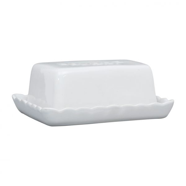 МАСЛЕНКА DULCI БЕЛАЯ 16Х13Х6,5СМ КЕРАМИН,  арт.: 39556 Cote Table